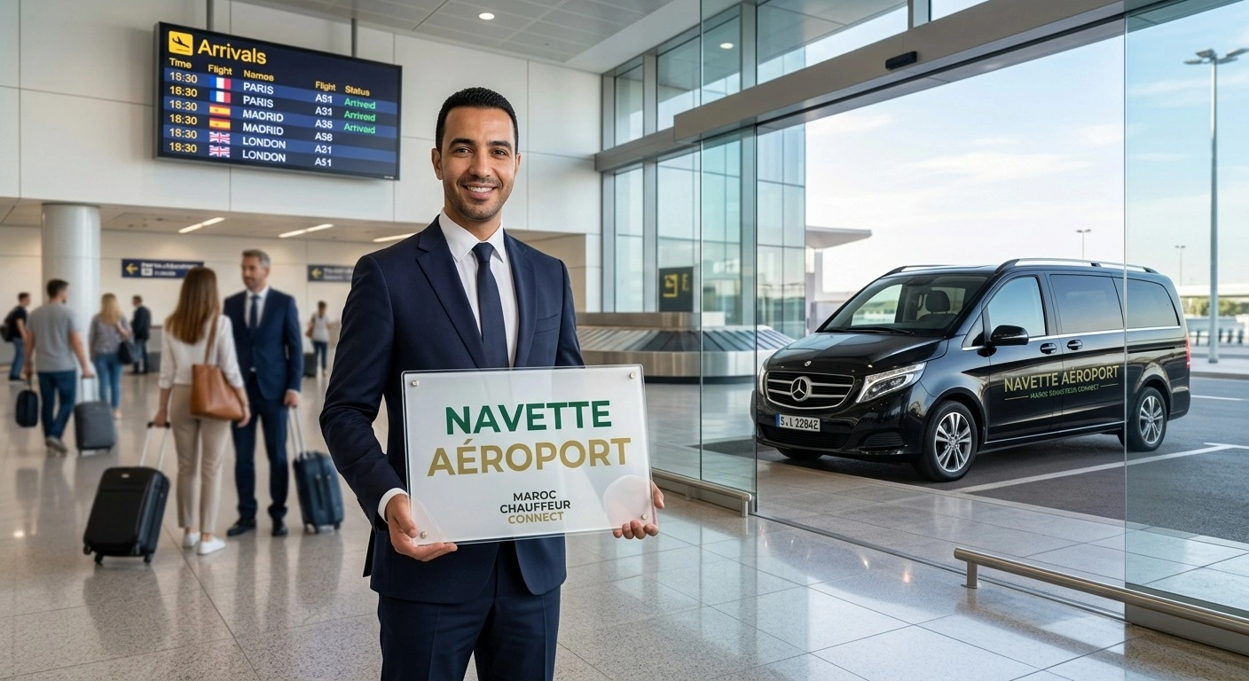 Flotte Berline & Van Maroc Chauffeur Connect